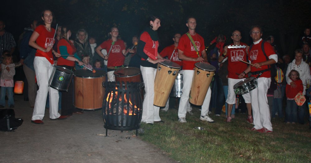 Laternenumzug in der Rostocker Südstadt